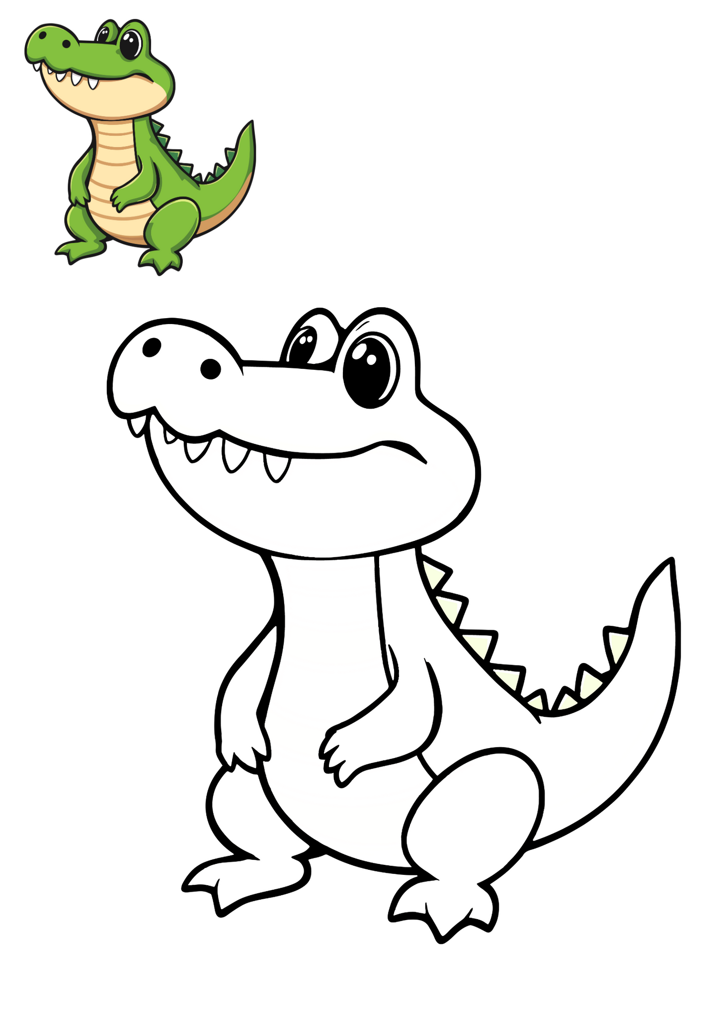 Coloring book for children between 3 and 5 years old