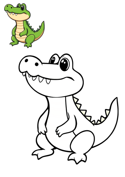 Coloring book for children between 3 and 5 years old